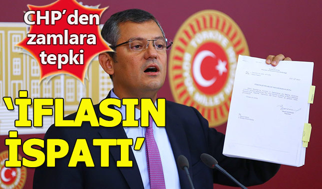 CHP'den torba yasa vergilerine sert tepki
