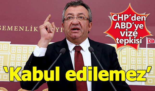 CHP'den vize krizi hakkında açıklama