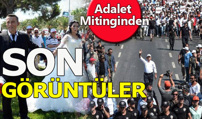CHP'nin Adalet Mitingi devam ediyor, miting alanında son durum