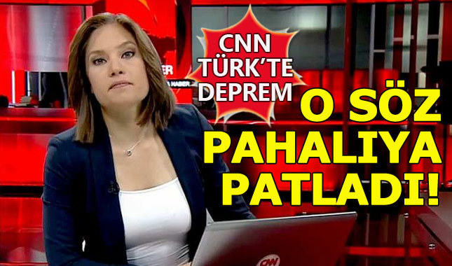 CNN Türk'te Nevşin Mengü depremi