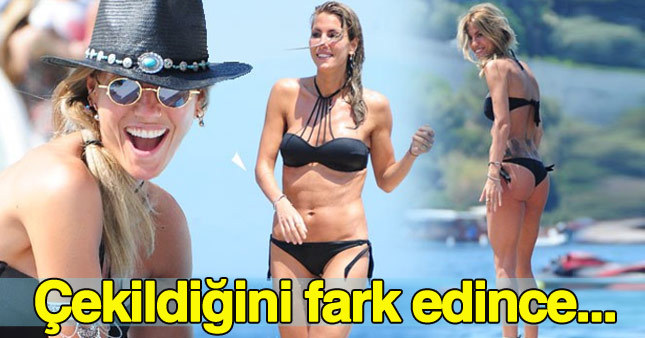 Çağla Şikel fiziğiyle hayran bıraktı