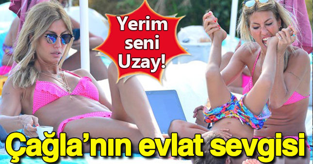 Çağla Şıkel'in evlat sevgisi