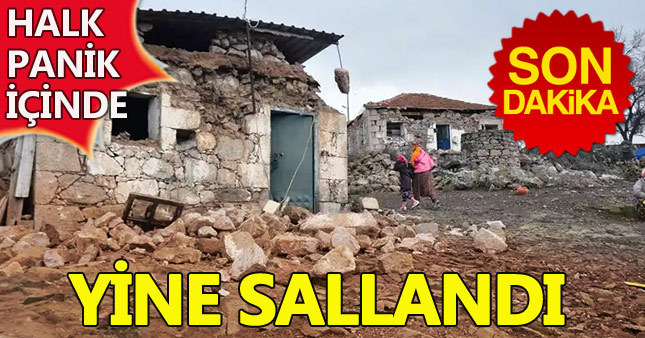 Çanakkale Ayvacık'ta bir deprem daha
