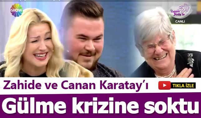Canan Karatay'ı gülme krizine sokan genç