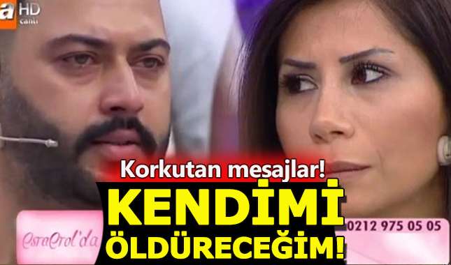 Caner cinnet geçirdi:Kendimi öldüreceğim