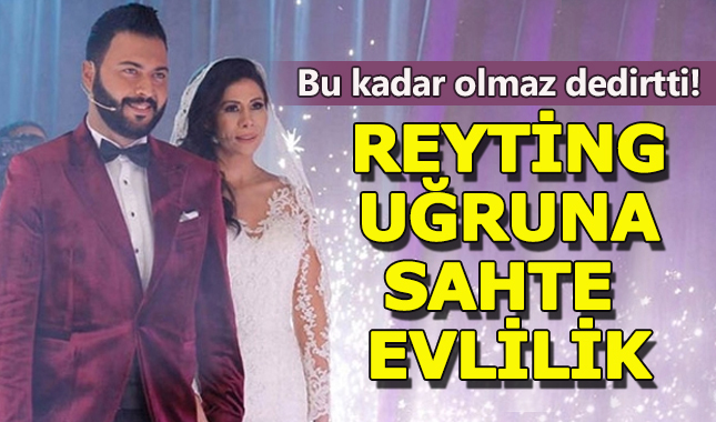 Caner ve Berke reyting uğruna evlendirildi