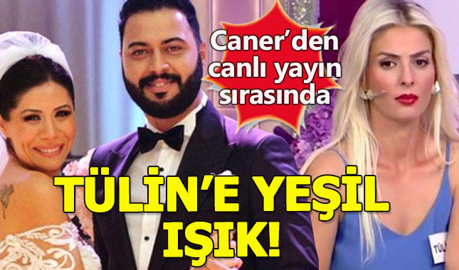 Caner'den olay yaratan Tülin itirafı geldi