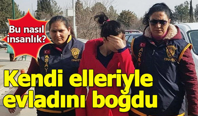 Cani anne hastane yatağındaki kızını boğdu