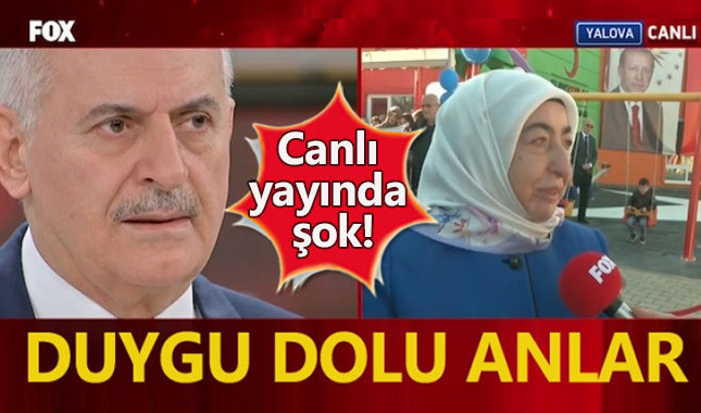 Canlı yayında Binali Yıldırım'a Semiha Yıldırım sürprizi!