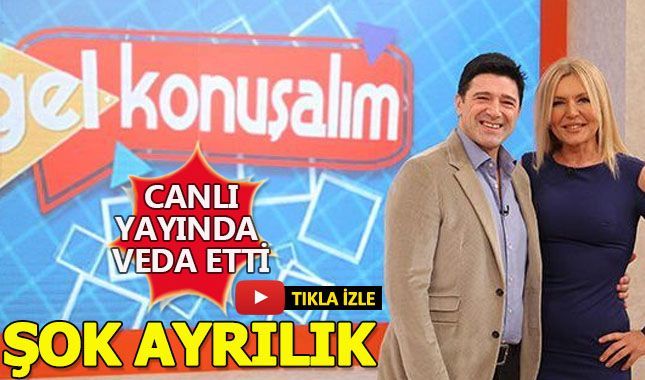 Canlı yayında beklenmedik veda