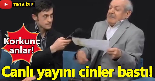 Canlı yayında cin çıkartmanın sonu kötü bitti!
