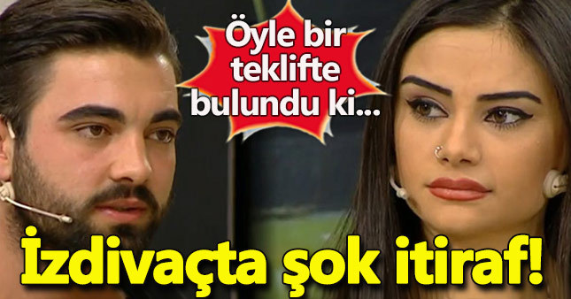 Canlı yayında şok itiraf