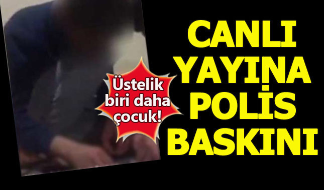 Canlı yayında uyuşturucu satışına polis baskını!
