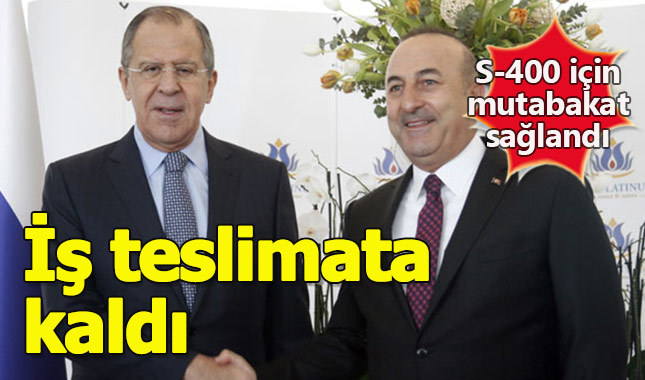 Çavuşoğlu: S-400'lerin teslimatını bekliyoruz