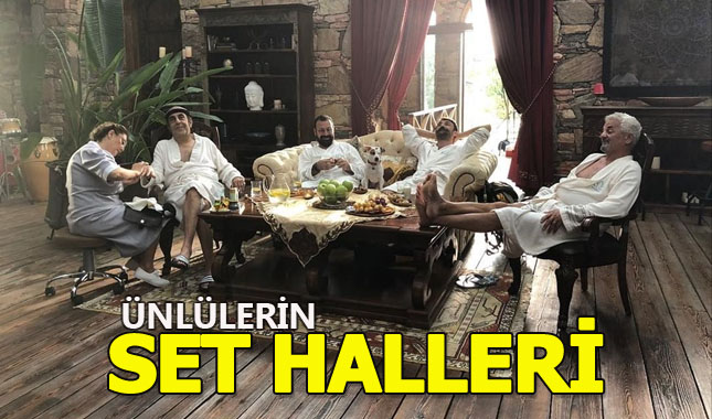 Cem Yılmaz'dan Karakomik Filmler paylaşımı (Ünlülerin set halleri)