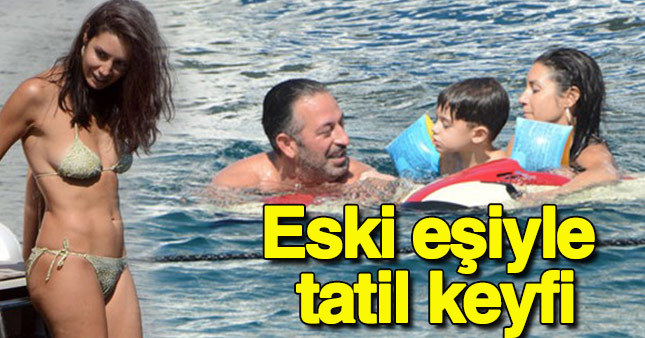 Cem Yılmaz'ın tatil keyfi
