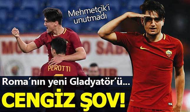 Cengiz Ünder şov yaptı, Mehmetçik'e selam çaktı - Cengiz Ünder golleri (video)