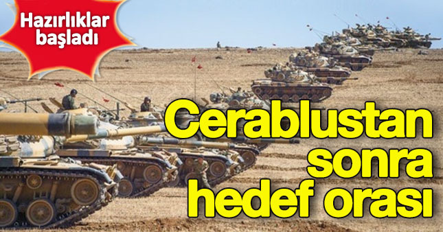 Cerablus'tan sonraki hedefler El Bab ve Mare
