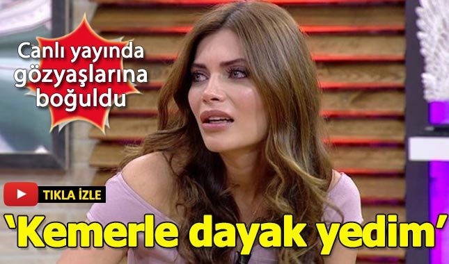 Ceren Hindistan canlı yayında gözyaşlarına boğuldu