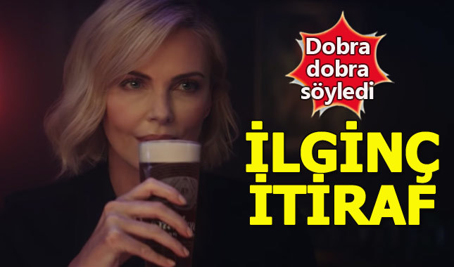 Charlize Theron'dan dobra itiraf