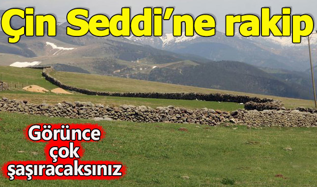 Çin Seddi'ne rakip Türk duvarı