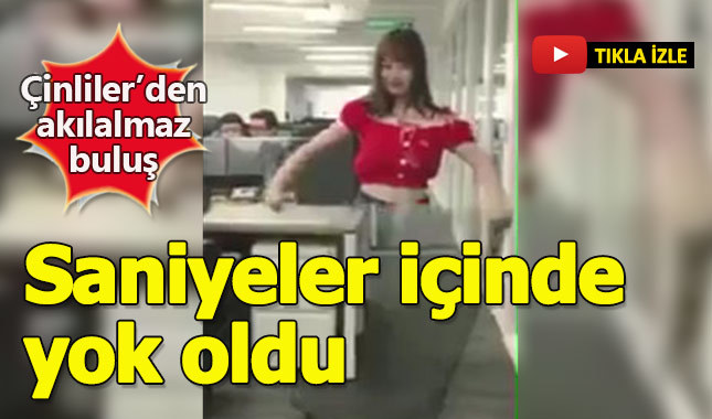 Çinliler'den akılalmaz buluş