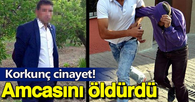 Çocuk yaşta amca katili oldu