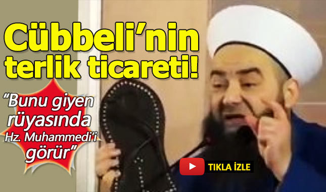 Cübbeli Ahmet Hoca'dan 'Hz. Muhammed terliği'