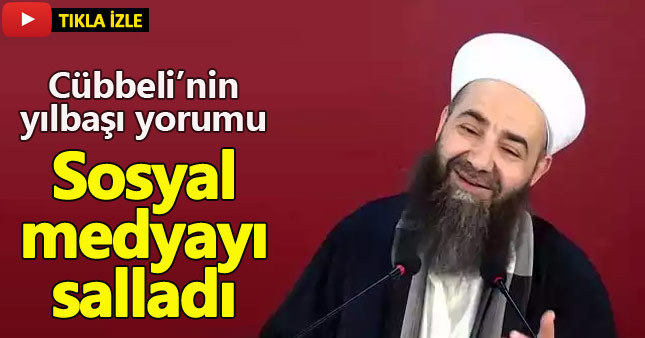 Cübbeli Ahmet Hoca'dan sosyal medyayı sallayan "yılbaşı" yorumu