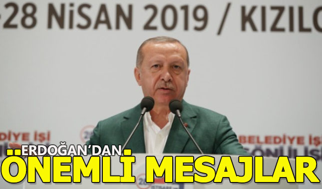 Cumhurbaşkanı Erdoğan AK Parti'nin kapanış kampında konuştu