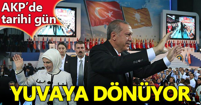 Cumhurbaşkanı Erdoğan AK Parti'ye üye oluyor