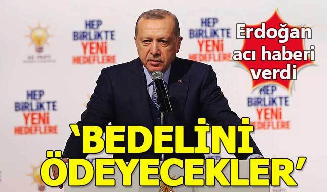 Cumhurbaşkanı Erdoğan: Afrin'de helikopterimiz düşürüldü