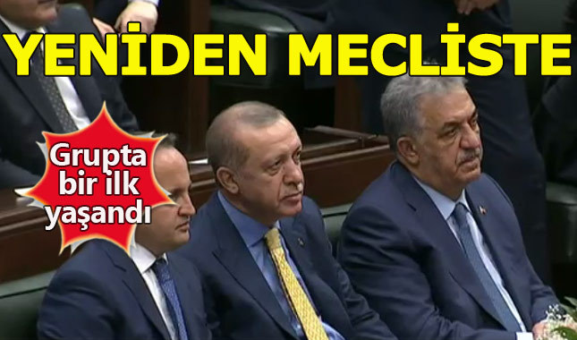 Cumhurbaşkanı Erdoğan, Ak Parti Grup Toplantısına katıldı