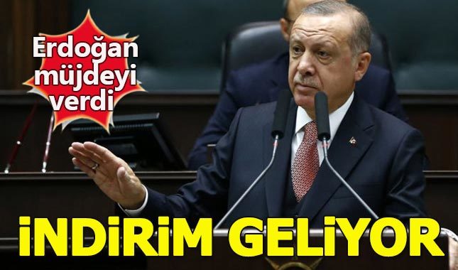 Cumhurbaşkanı Erdoğan: Elektrik ve doğal gaza indirim geliyor