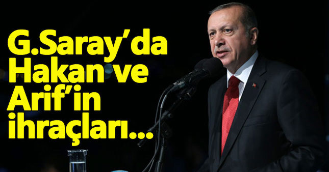 Cumhurbaşkanı Erdoğan, G.Saray'daki FETÖ ihraçları ile ilgili konuştu