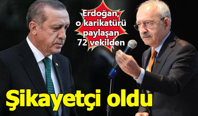 Cumhurbaşkanı Erdoğan, Kılıçdaroğlu ve 72 CHP'li vekil hakkında suç duyurusunda bulundu