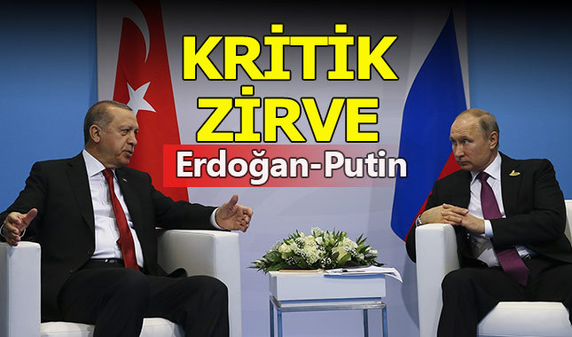 Cumhurbaşkanı Erdoğan, Rus lider Putin ile görüştü