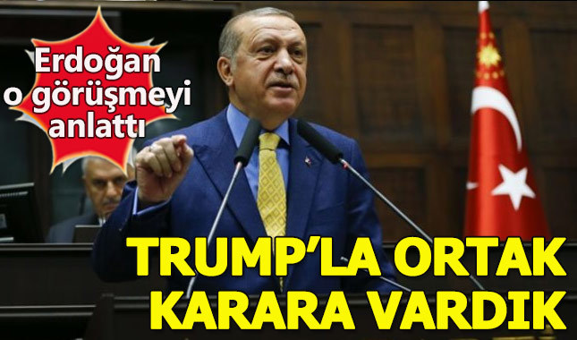 Cumhurbaşkanı Erdoğan, Trump'la telefon görüşmesinin detaylarını anlattı
