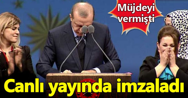 Cumhurbaşkanı Erdoğan esnaflara güzellik yaptı