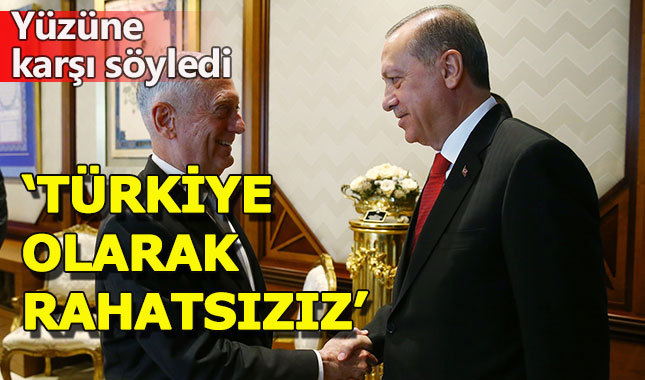 Cumhurbaşkanı Erdoğan'dan ABD'li bakana PYD tepkisi