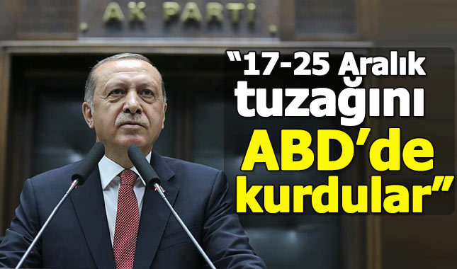 Cumhurbaşkanı Erdoğan'dan ABD'ye tepki