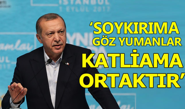 Cumhurbaşkanı Erdoğan'dan Arakan tepkisi