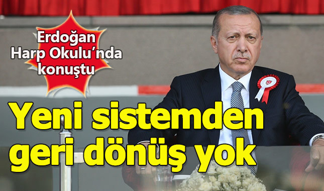 Cumhurbaşkanı Erdoğan'dan Harp Okulları açıklaması