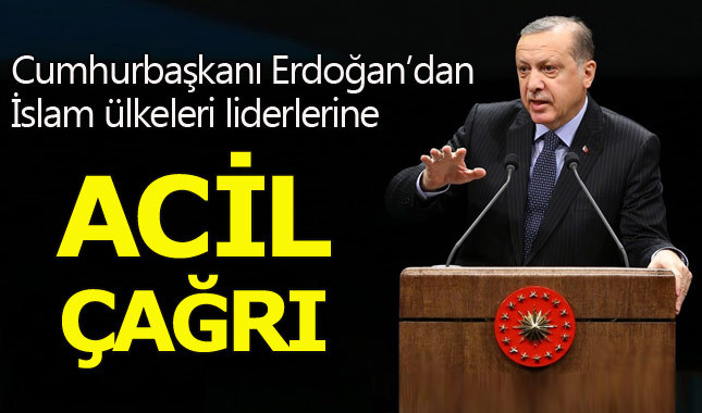 Cumhurbaşkanı Erdoğan'dan İslam ülkelerinin liderlerine "Arakan çağrısı