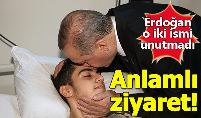 Cumhurbaşkanı Erdoğan'dan anlamlı ziyaret