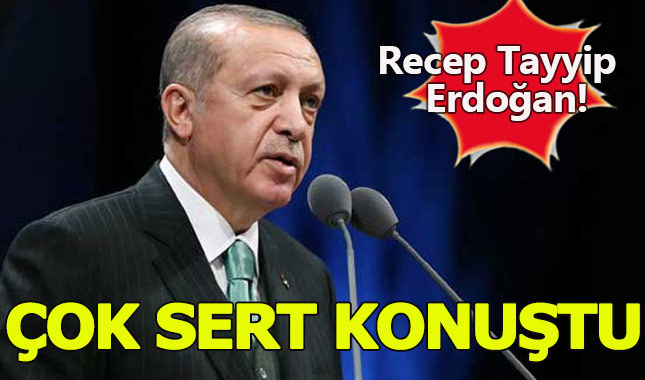 Cumhurbaşkanı Erdoğan'dan çok sert açıklamalar
