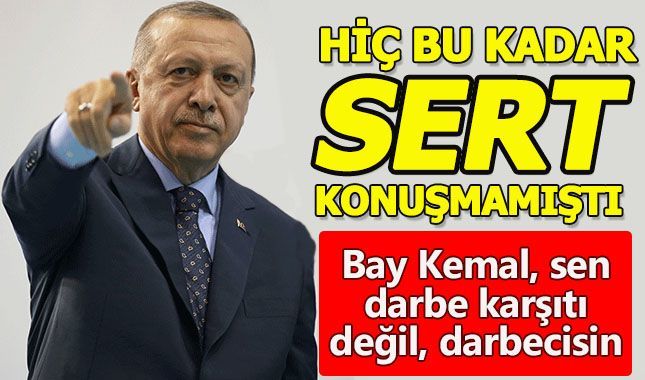 Cumhurbaşkanı Erdoğan'ın hedefinde Kemal Kılıçdaroğlu vardı!