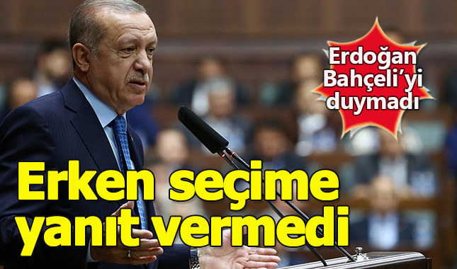 Cumhurbaşkanı erken seçim çağrılarını yanıtsız bıraktı