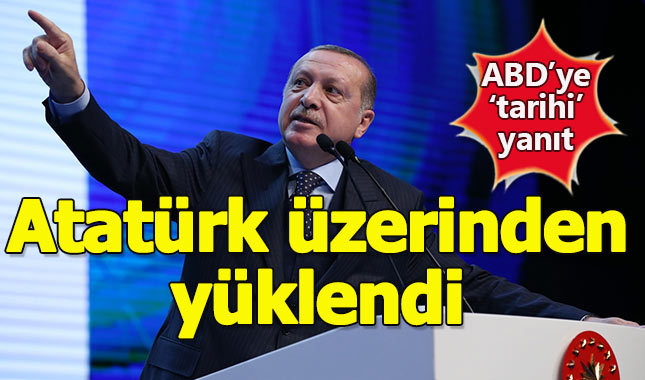 Cumhurbaşkanı'nın ABD'ye Atatürklü cevap