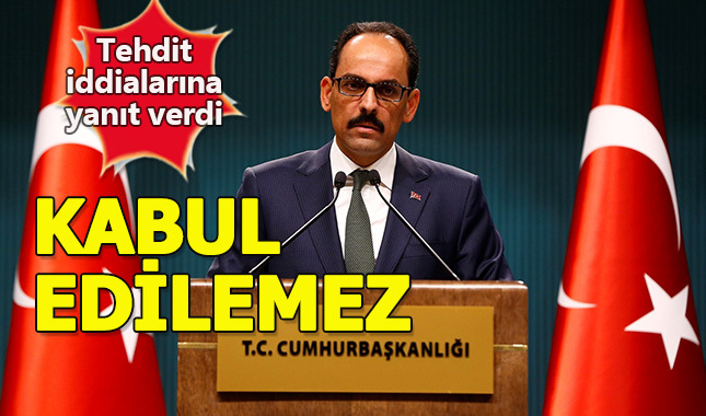 Cumhurbaşkanlığı'ndan Ahmet Edip Uğur'a tehdit yanıtı